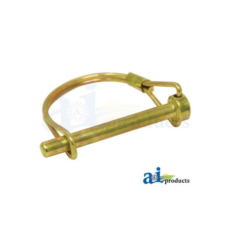 A & I Products Hitch Pin 1/4"- X 1-5/8" (5 pk) 6" x6" x1" A-HL16